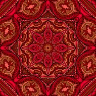 Bright Ethnic Indian Seamless Pattern