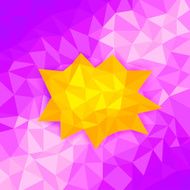 Abstract Polygon Background N36