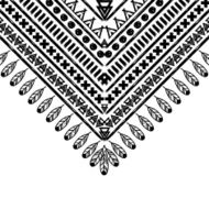 Vector black and white pattern N9