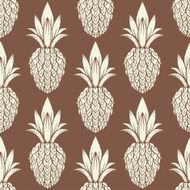Seamless pattern with pineapples N25