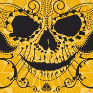 Day of the Dead Skull N2