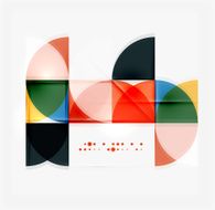 Semicircle triangle pattern N115