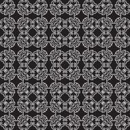 abstract black and white geometric seamless retro wallpaper