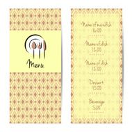 Restaurant or cafe menu design N2