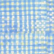 Blue lines and squares painted watercolor pattern Seamless background