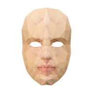 Polygonal face mask N2