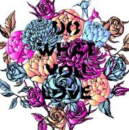 beautiful flower background art N177
