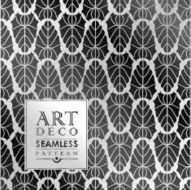 Art Deco seamless vintage wallpaper pattern N26