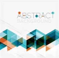 Abstract geometric background Modern overlapping triangles N202