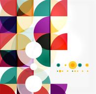 Semicircle triangle pattern N120