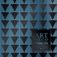 Art Deco seamless vintage wallpaper pattern N28