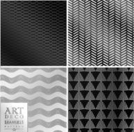 Art Deco seamless vintage wallpaper pattern N29
