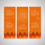 elegant banner template design