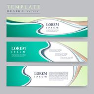 modern banner template design