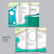 modern tri-fold template design N2