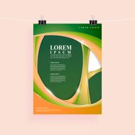 modern poster template design N7