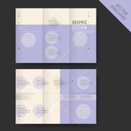 simplicity tri-fold template design