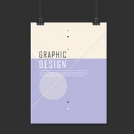 simplicity poster template design