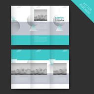 elegant tri-fold template design
