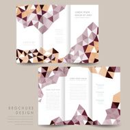 trendy tri-fold template design