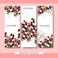 modern banner template set design N6