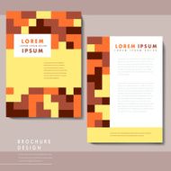 modern brochure template design N5