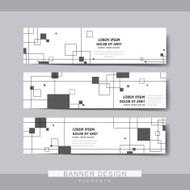 creative banner template set design N2