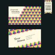 lovely business card design template N2