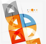 Semicircle triangle pattern N124