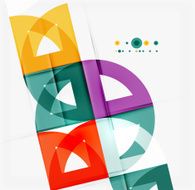 Semicircle triangle pattern N126