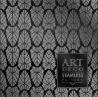Art Deco seamless vintage wallpaper pattern N33
