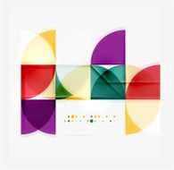 Semicircle triangle pattern N132