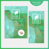 graceful brochure template design set N2
