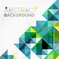 Abstract geometric background Modern overlapping triangles N223