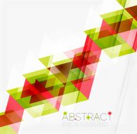 Abstract geometric background Modern overlapping triangles N228