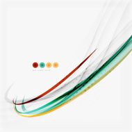 Red and blue color swirl concept N13