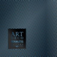 Art Deco seamless vintage wallpaper pattern N37
