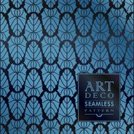 Art Deco seamless vintage wallpaper pattern N42