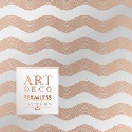 Art Deco seamless vintage wallpaper pattern N46