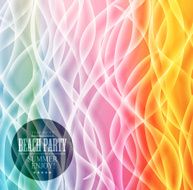 Abstract rainbow web bacground Triangles background N5