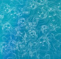abstract thin line background N4