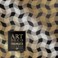 Art Deco seamless vintage wallpaper pattern N51
