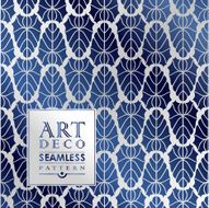 Art Deco seamless vintage wallpaper pattern N52