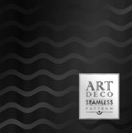 Art Deco seamless vintage wallpaper pattern N53