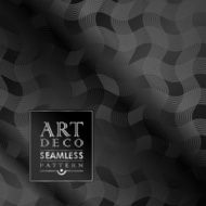 Art Deco seamless vintage wallpaper pattern N62