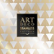 Art Deco seamless vintage wallpaper pattern N70