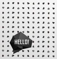 Abstract modern background with polygons design N18