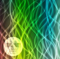 Abstract rainbow web bacground Triangles background N10