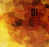 Abstract polygonal background triangles N9