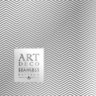 Art Deco seamless vintage wallpaper pattern N79
